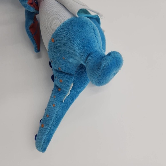 The Disney Store Doc McStuffins Stuffy Dragon Plush Stuffed Animal 8.5" Blue - Picture 8 of 8